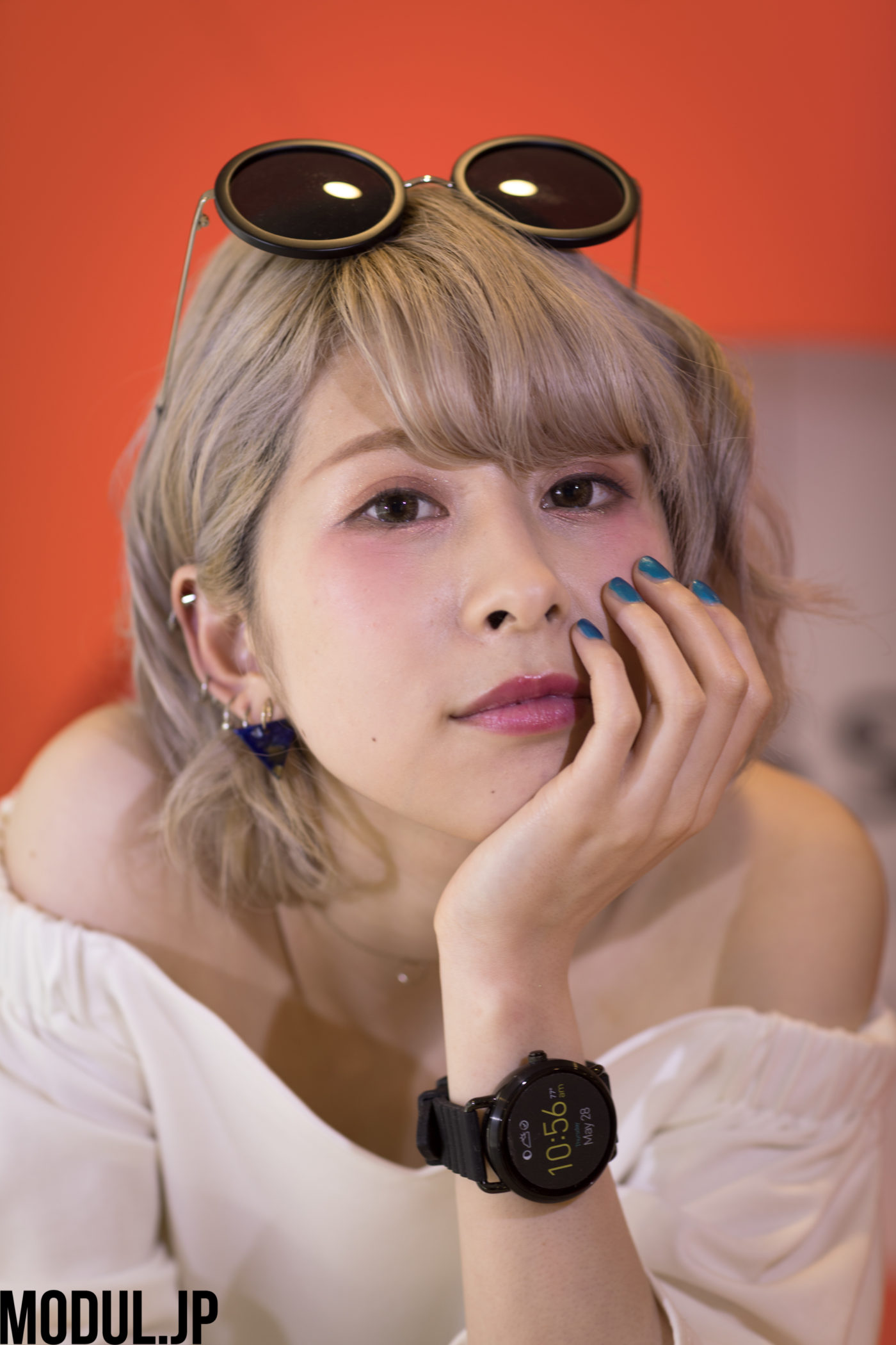 [タニマチPR]スマートウオッチ女子36 FOSSIL Q WANDER MODUL.JP